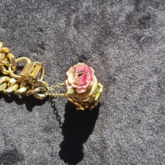 Vintage Charm bracelet with perfume dabber - Picture 3 of 5
